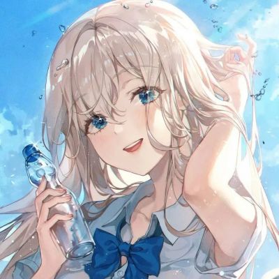 可爱动漫头像女生萌版,期待下次相遇 二次元头像