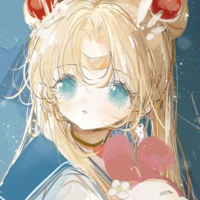 动漫高清女生头像手绘头像,对你微笑一去不复返的青春