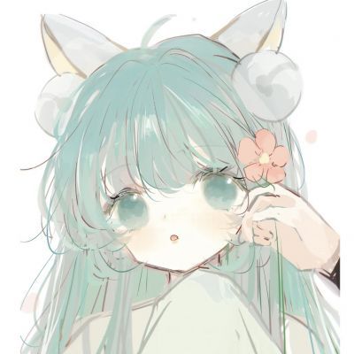 动漫高清女生头像手绘头像,对你微笑一去不复返的青春