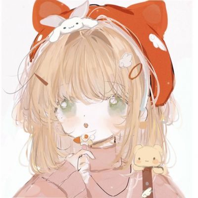 动漫高清女生头像手绘头像,对你微笑一去不复返的青春