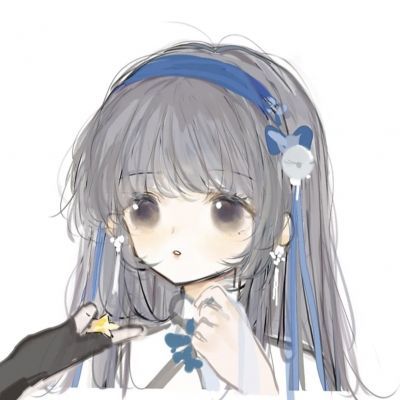 动漫高清女生头像手绘头像,对你微笑一去不复返的青春