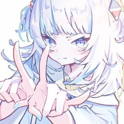 动漫高清女生头像手绘头像,对你微笑一去不复返的青春