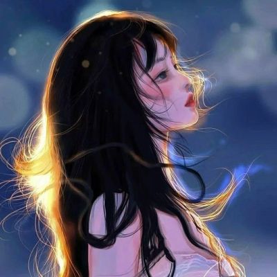 超级好看的绝美手绘女头,优质唯美一看就喜欢的