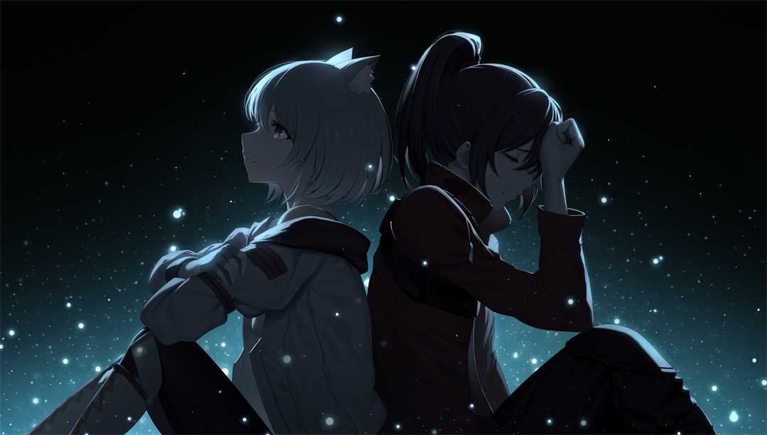 【P站画师】异度神剑2 光 碧蓝档案 羽川ハスミ 中国画师Ishiroroy的插画作品