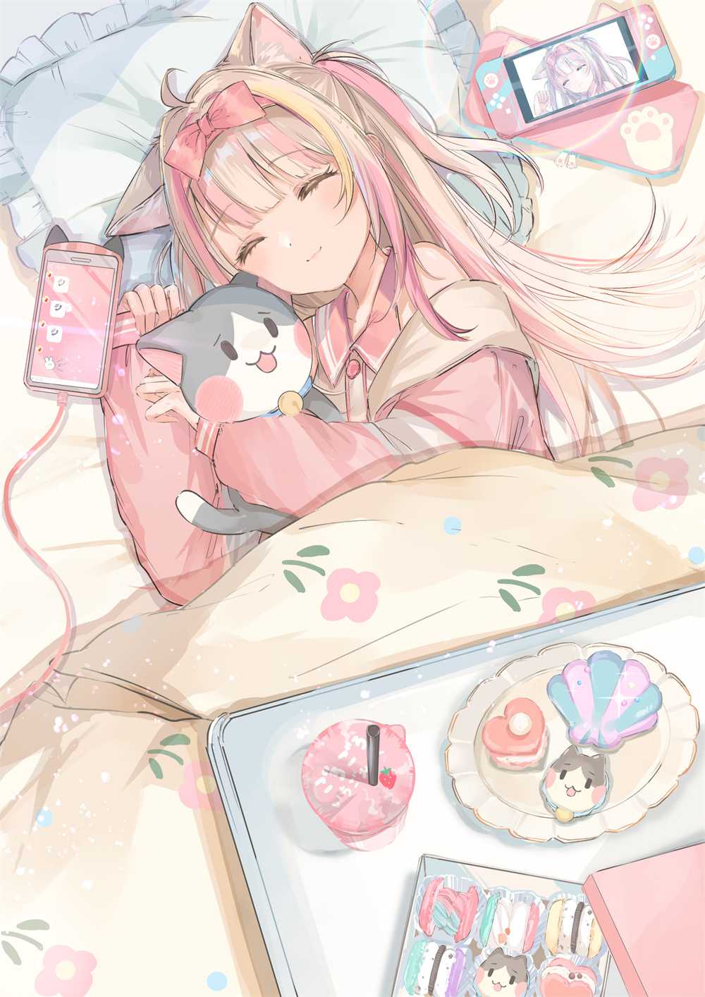 【P站画师】 夏日美少女 抓住夏天的尾巴~ 日本插画师もちつき うさ的插画作品推荐