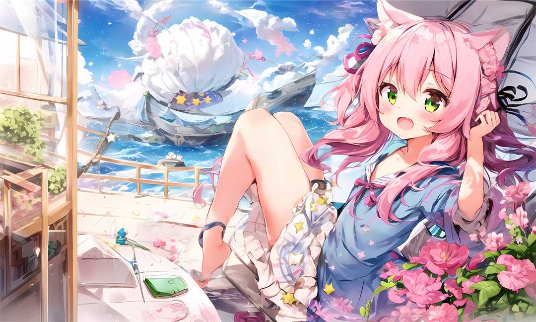 【P站画师】全是可爱的兽耳萌妹,插画师AutoINS的AI绘画作品