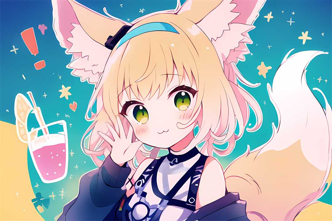 【P站画师】全是可爱的兽耳萌妹,插画师AutoINS的AI绘画作品