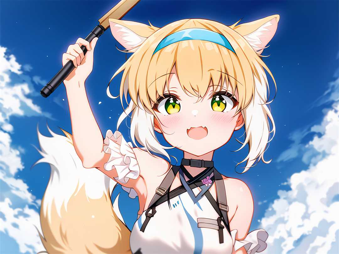 【P站画师】全是可爱的兽耳萌妹,插画师AutoINS的AI绘画作品