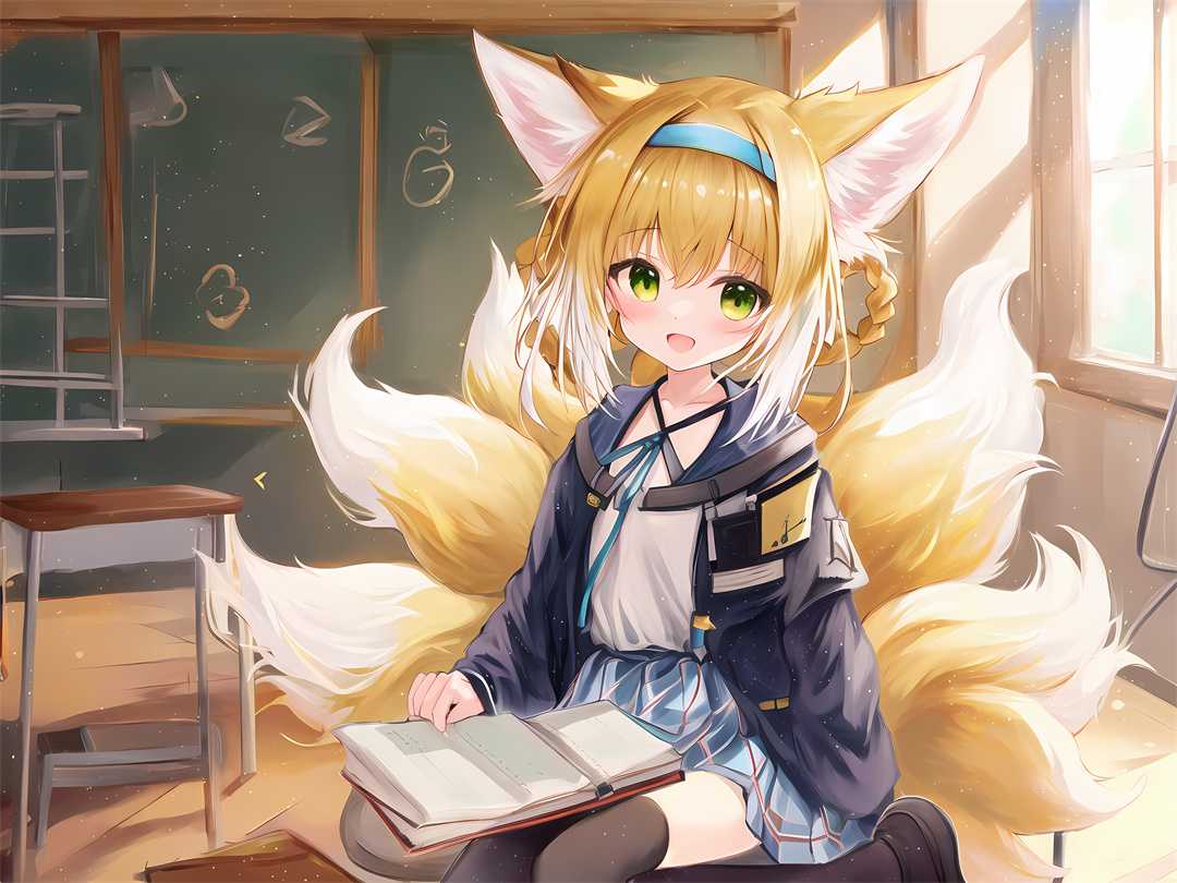 【P站画师】全是可爱的兽耳萌妹,插画师AutoINS的AI绘画作品