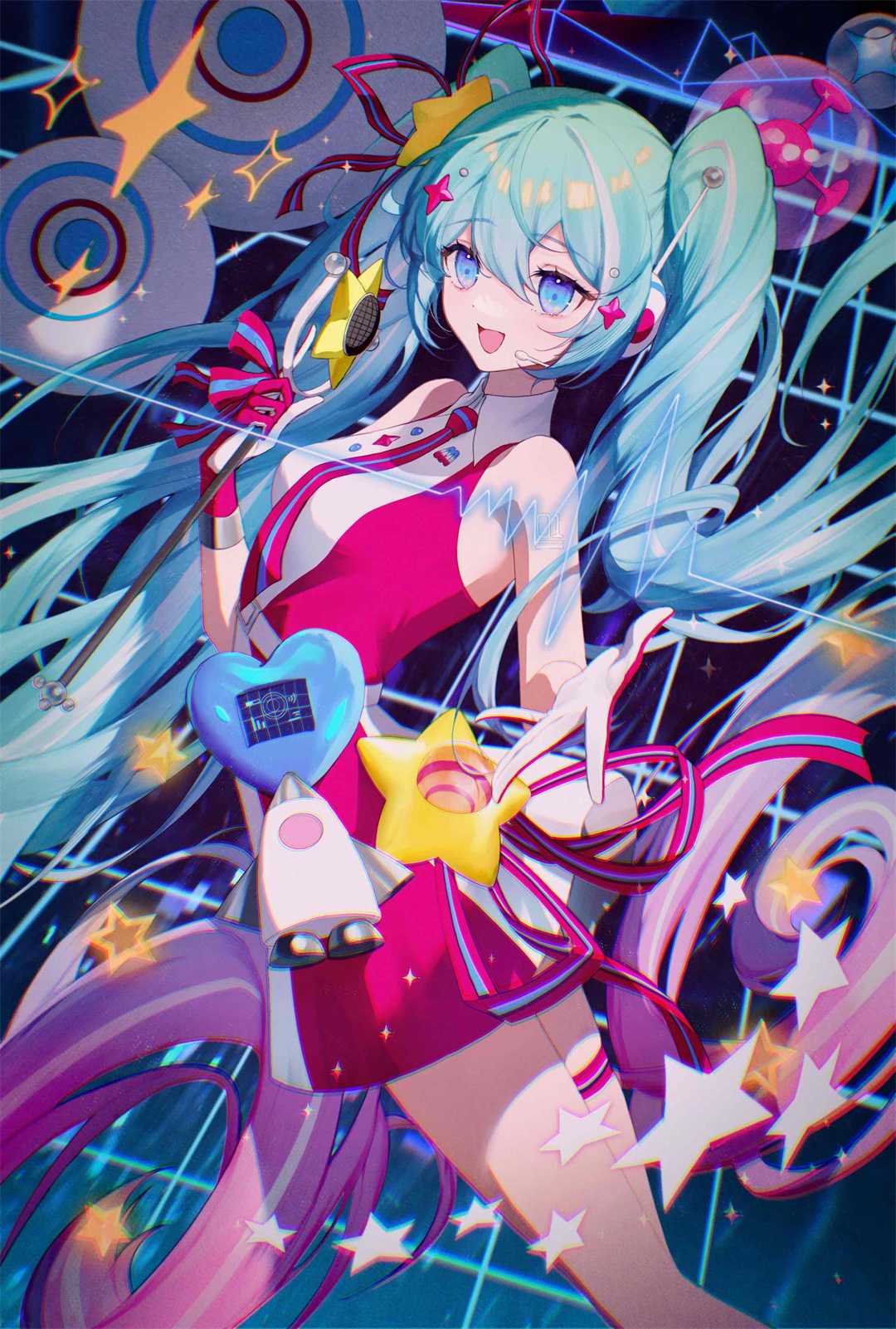 【P站画师】又是喜欢MIKU的画师~ 日本插画师Osage的美图作品