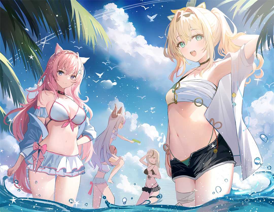 【P站画师】青春可爱美少女 日本插画师あろあ的美图作品推荐