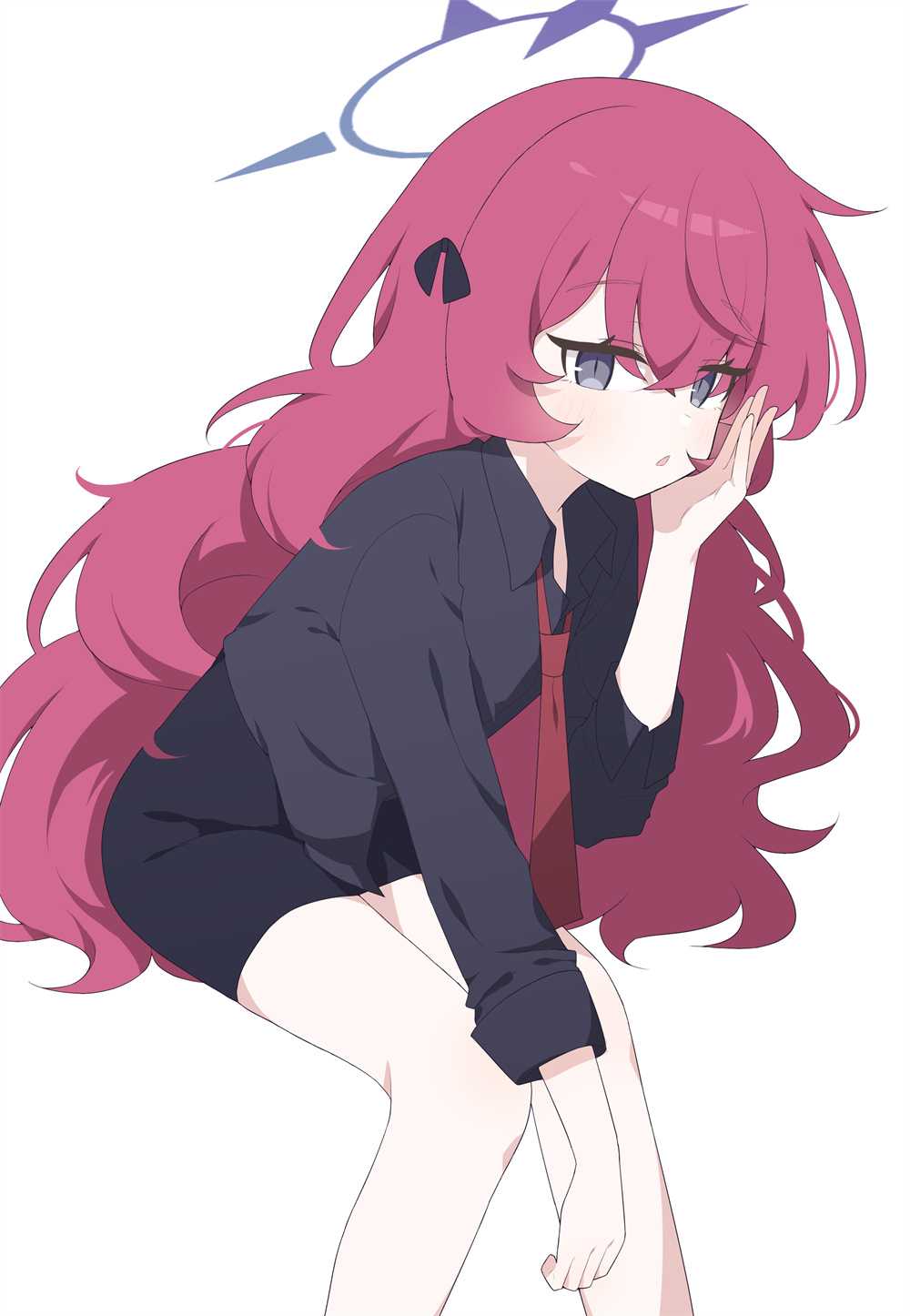 【P站画师】泳装少女 碧蓝档案全家桶 韩国插画师hagoonha的美图壁纸作品推荐