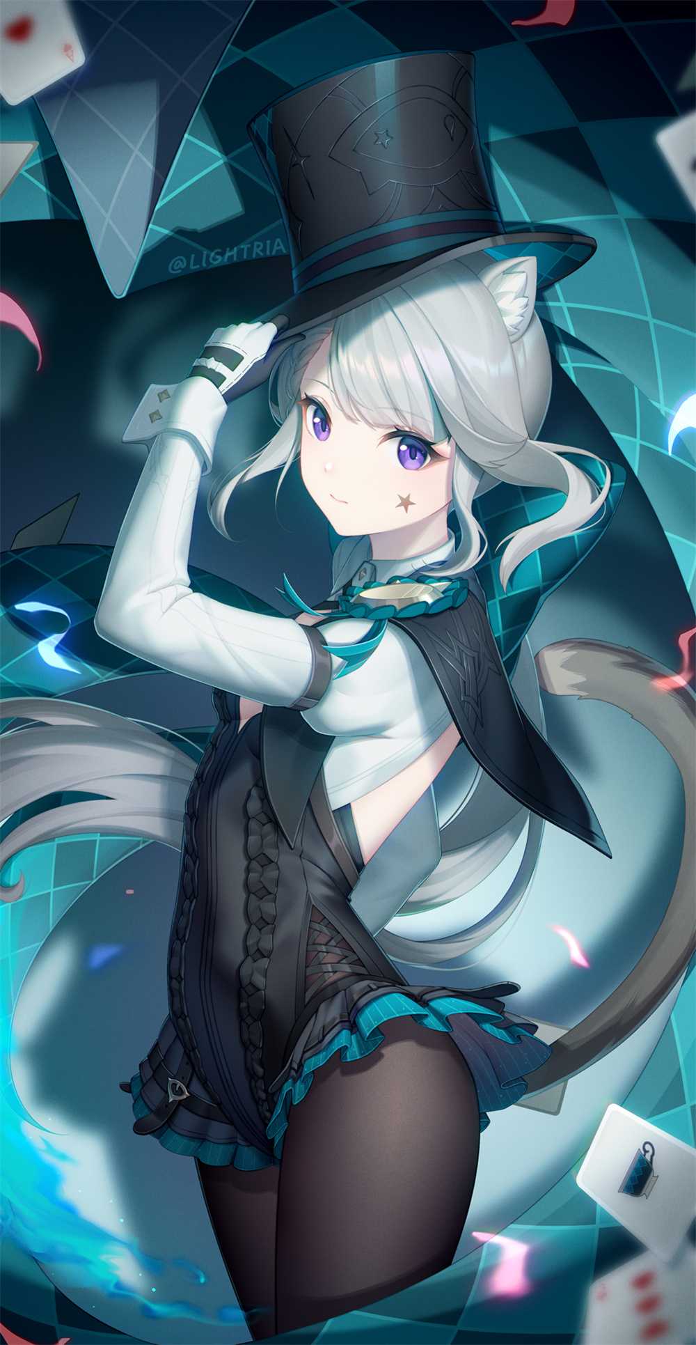 【P站画师】申鹤 妮露 原神全家桶 日本插画师LightRia的美图壁纸作品推荐