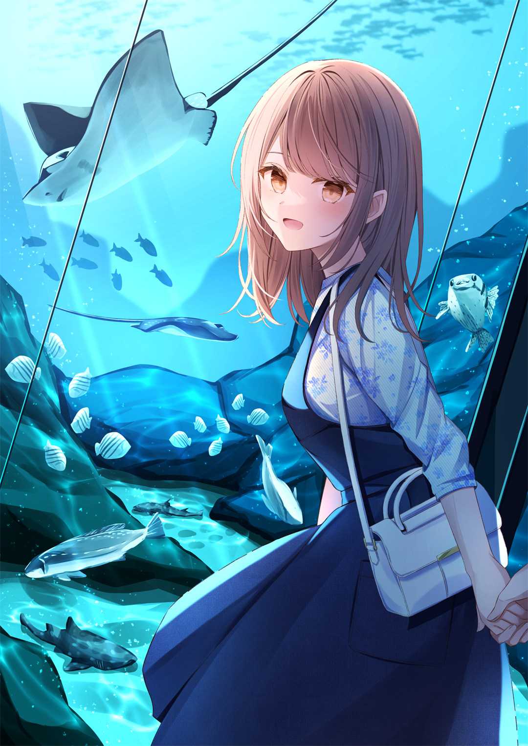 【P站画师】水手服少女，小清新插画 日本插画师千道センリ的美图壁纸作品推荐