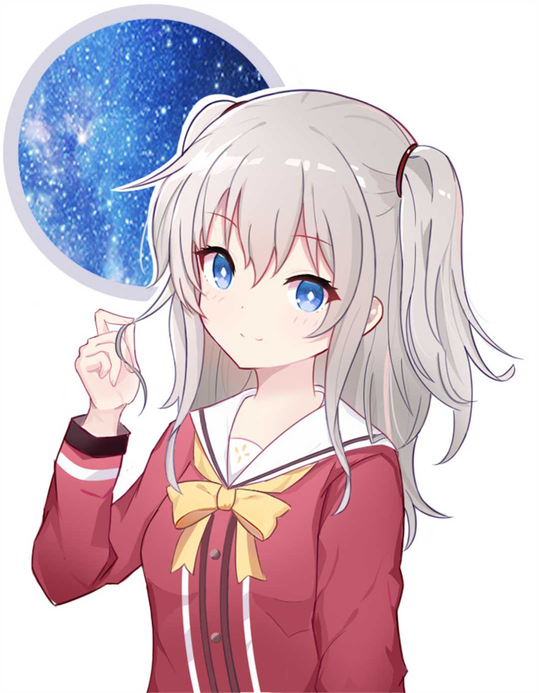 【P站画师】可爱小女孩花冈柚 中国插画师okutiri的美图壁纸作品推荐