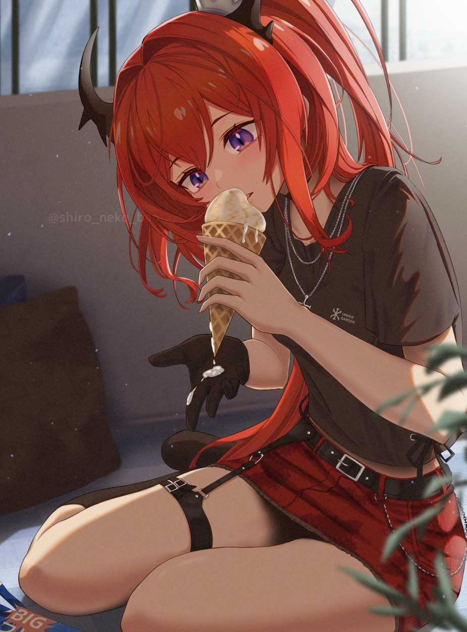 【P站画师】可爱的萌妹子！日本画师シロネコバン的插画作品