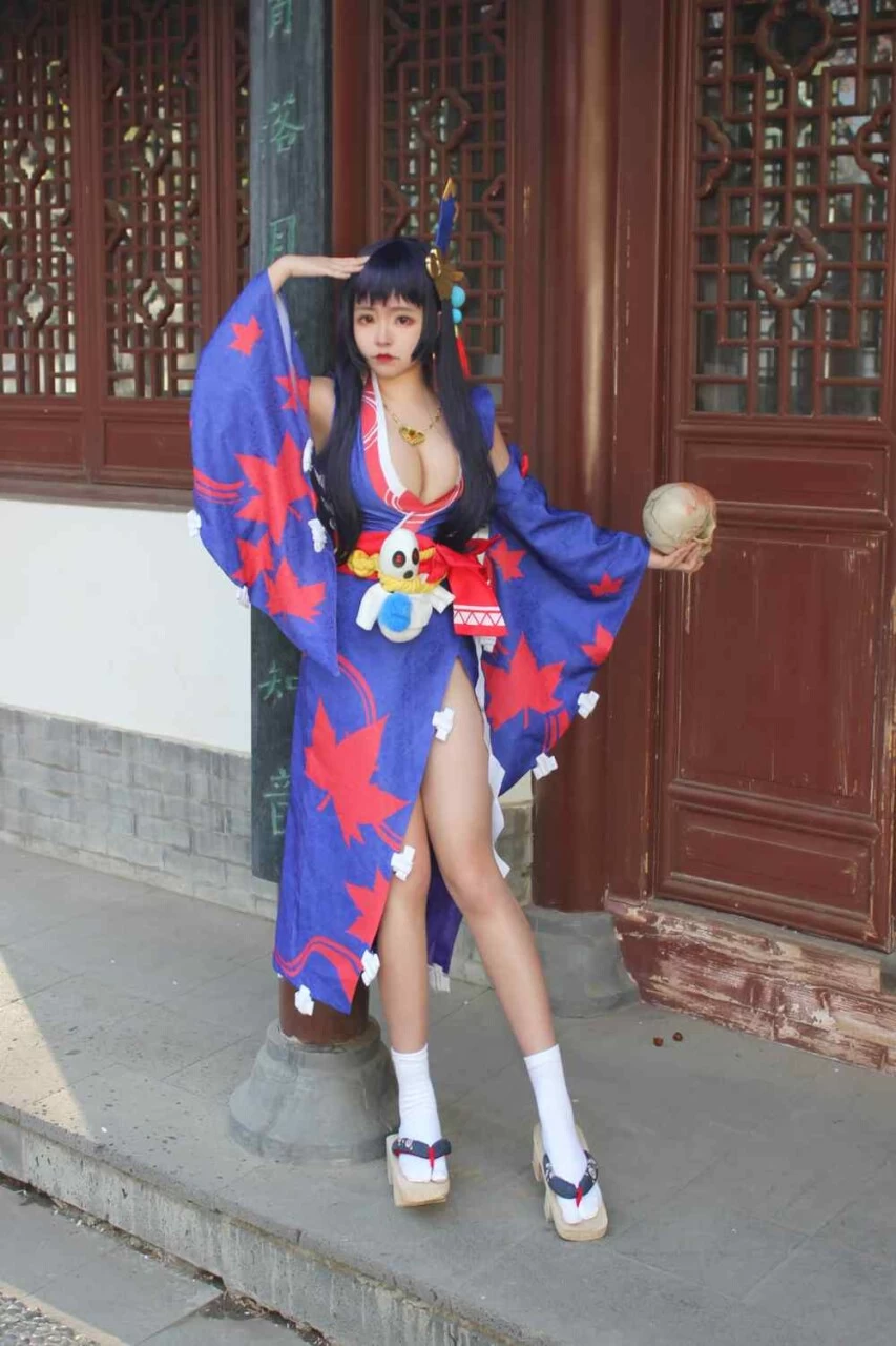 阴阳师 鬼女红叶cosplay