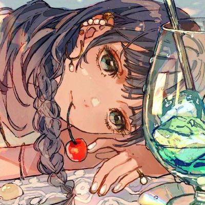 心仪女孩 优质动漫女头温柔干净，她与温柔共存