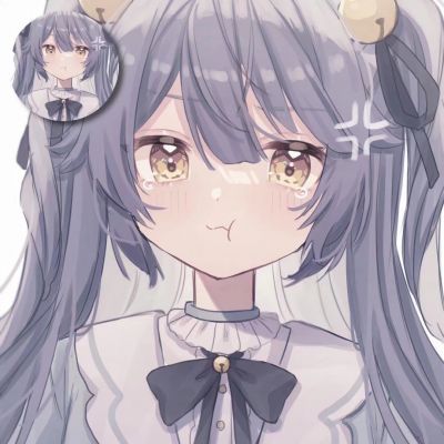 qq头像动漫女生可爱，活的坦荡荡想笑就笑吧