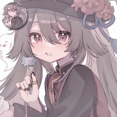 qq头像动漫女生可爱，活的坦荡荡想笑就笑吧