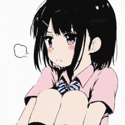 qq头像动漫女生可爱，活的坦荡荡想笑就笑吧