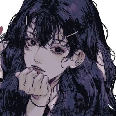 qq头像动漫女生，一个眼神就能挽留的人