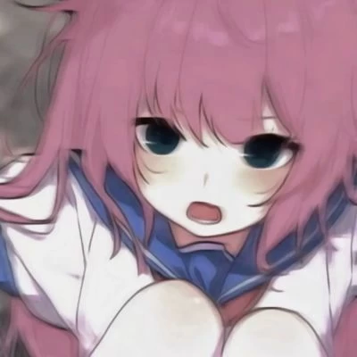 可爱动漫头像女生萌萌哒粉色系绿色系