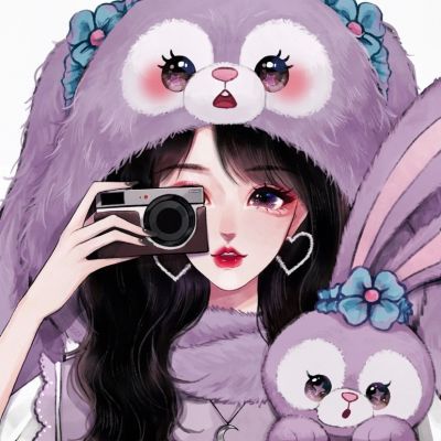 卡通头像大全可爱手绘女生，精致唯美成熟稳重气质女人