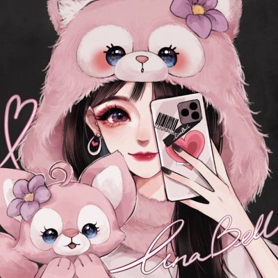 卡通头像大全可爱手绘女生，精致唯美成熟稳重气质女人