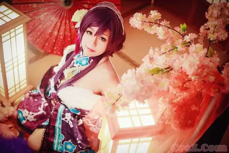 《C站·第150期》正月和服觉醒绘理和希旗袍女仆送你这个伞