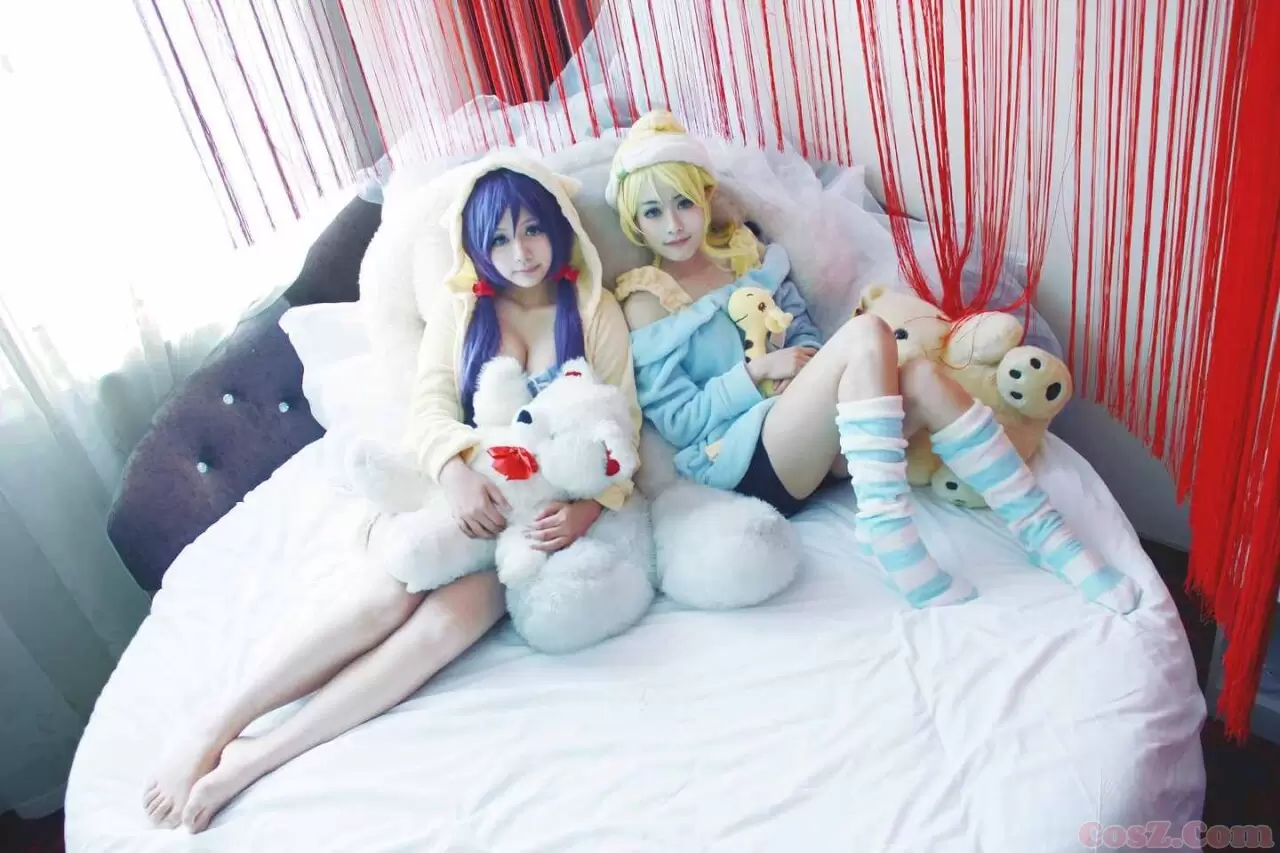 《C站·第123期》未觉醒睡衣绘希女仆青春可爱的小姐妹花！