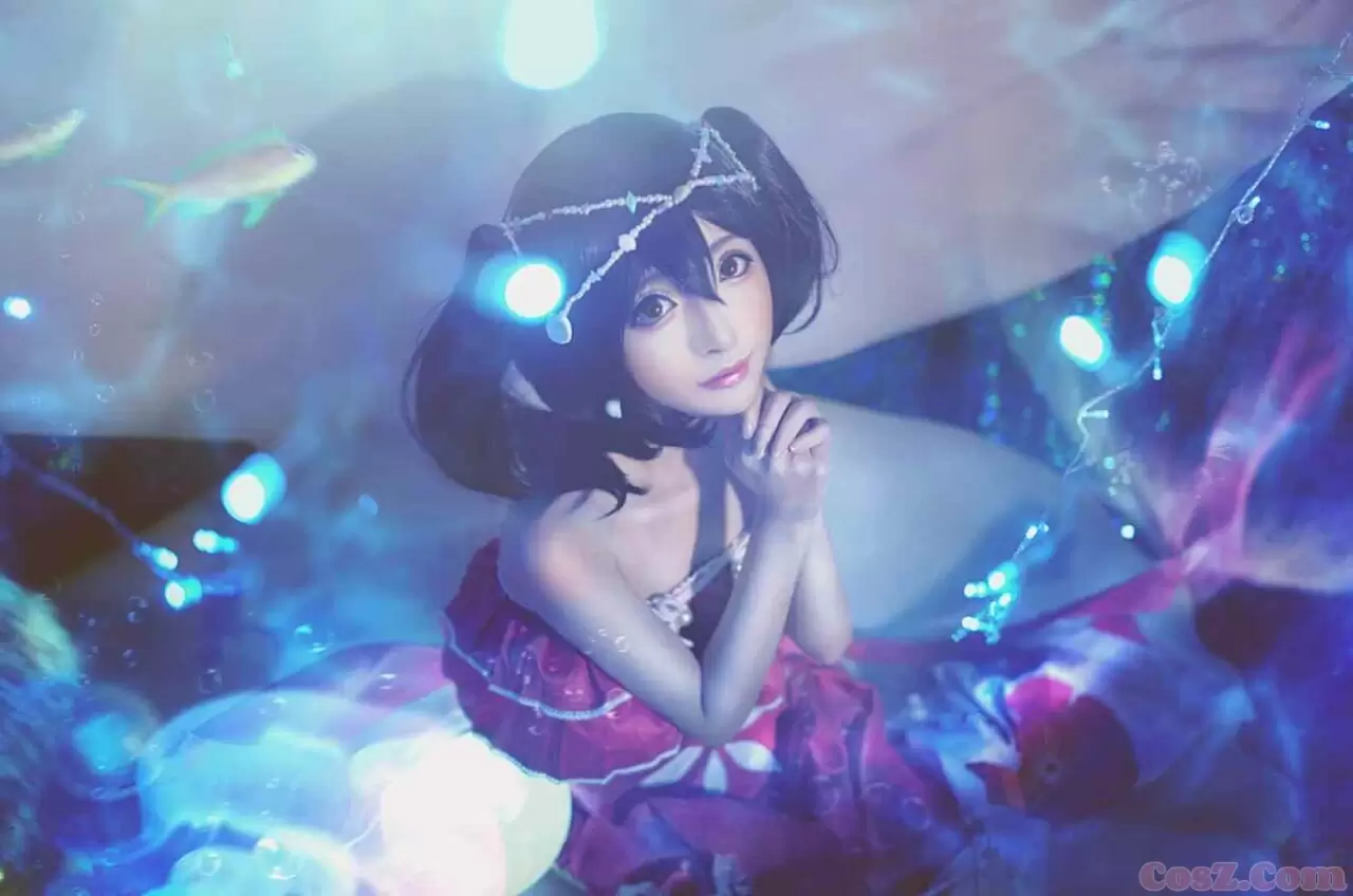 《C站·第112期》珍珠贝中间的美人鱼矢泽妮可病娇少女！嘤嘤嘤！