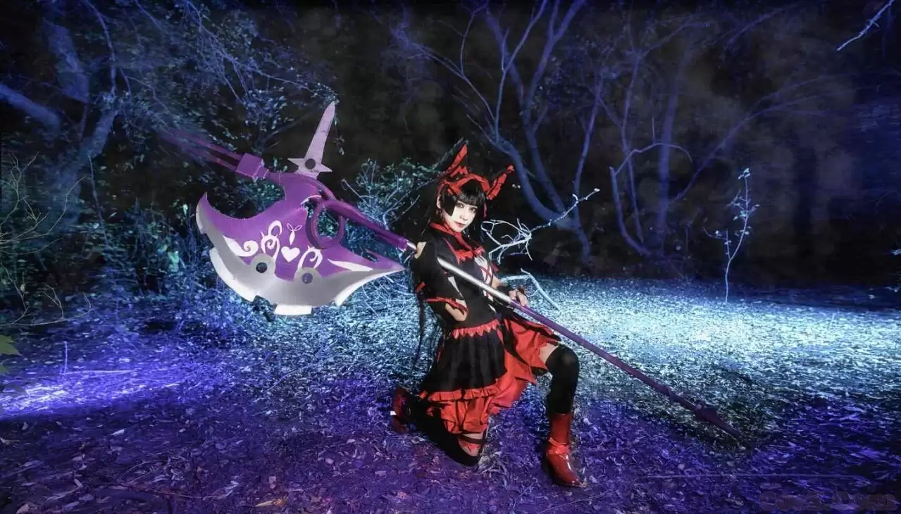 《C站·第5期》萝莉.麦丘莉，黑丝性感萝莉黑暗起来也很厉害哦