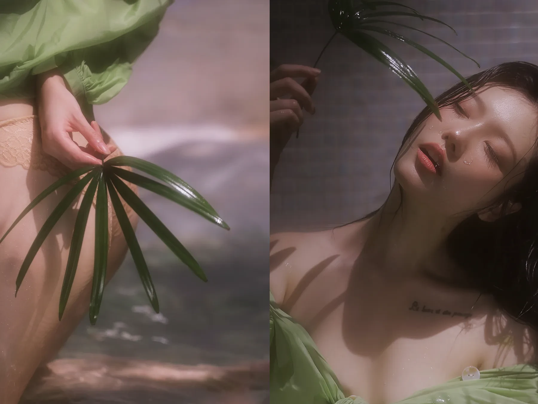 桃良阿宅 – 绿意 [23P] - 秀人网免费无水印在线套图写真