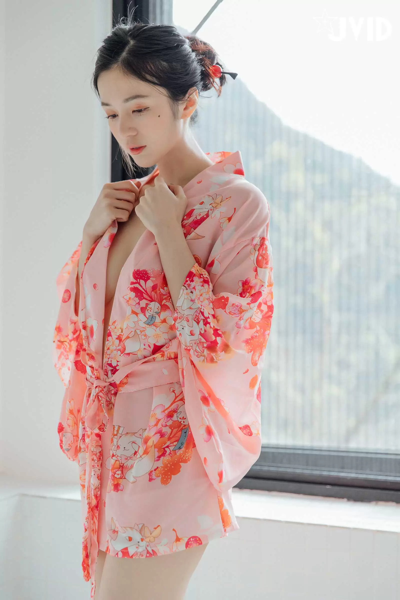 JVID图集 辰辰 - 秘境温泉之旅 [74P] - 秀人网免费无水印在线套图写真