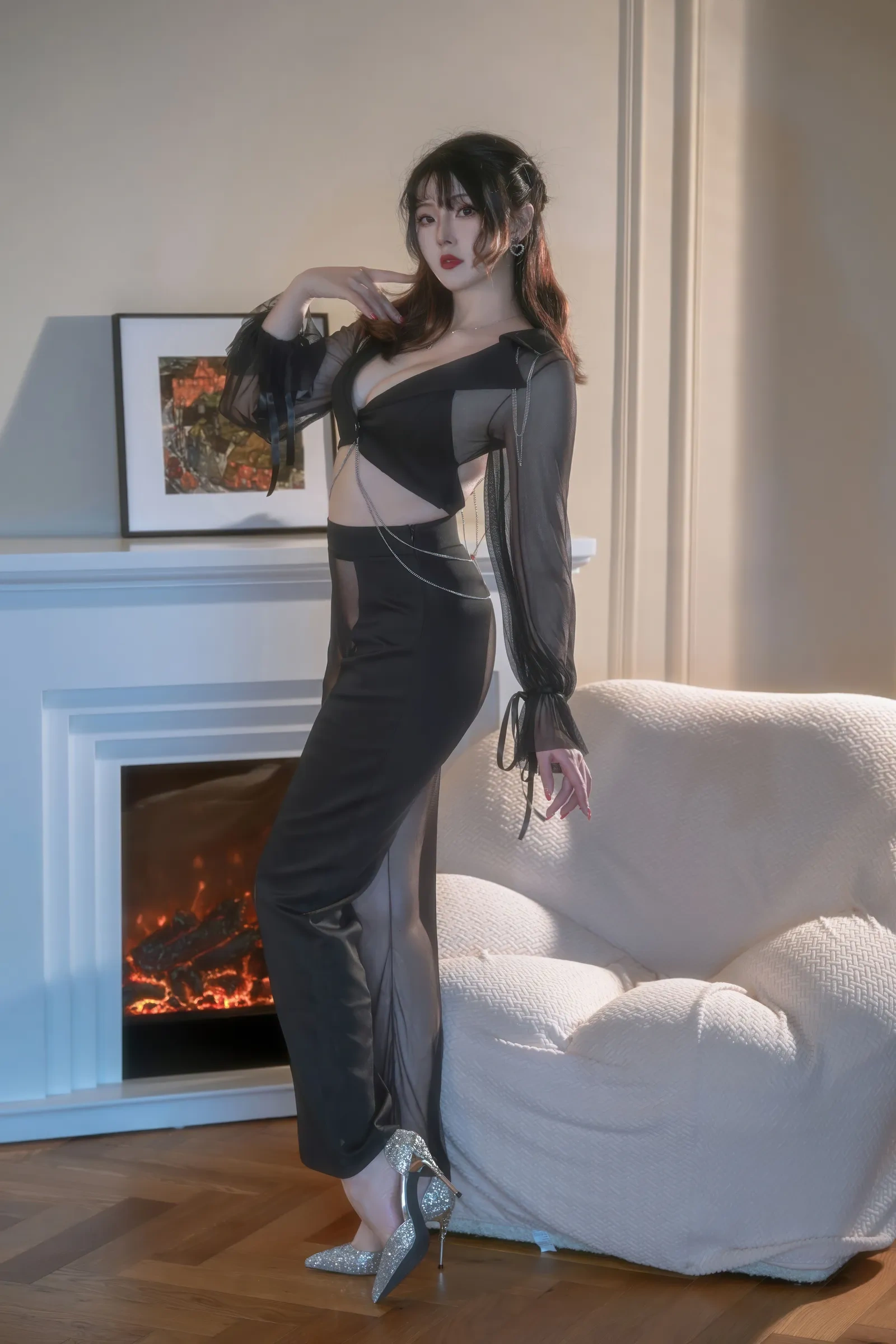 Natsuko夏夏子 – 朦胧OL [53P] - 秀人网免费无水印在线套图写真