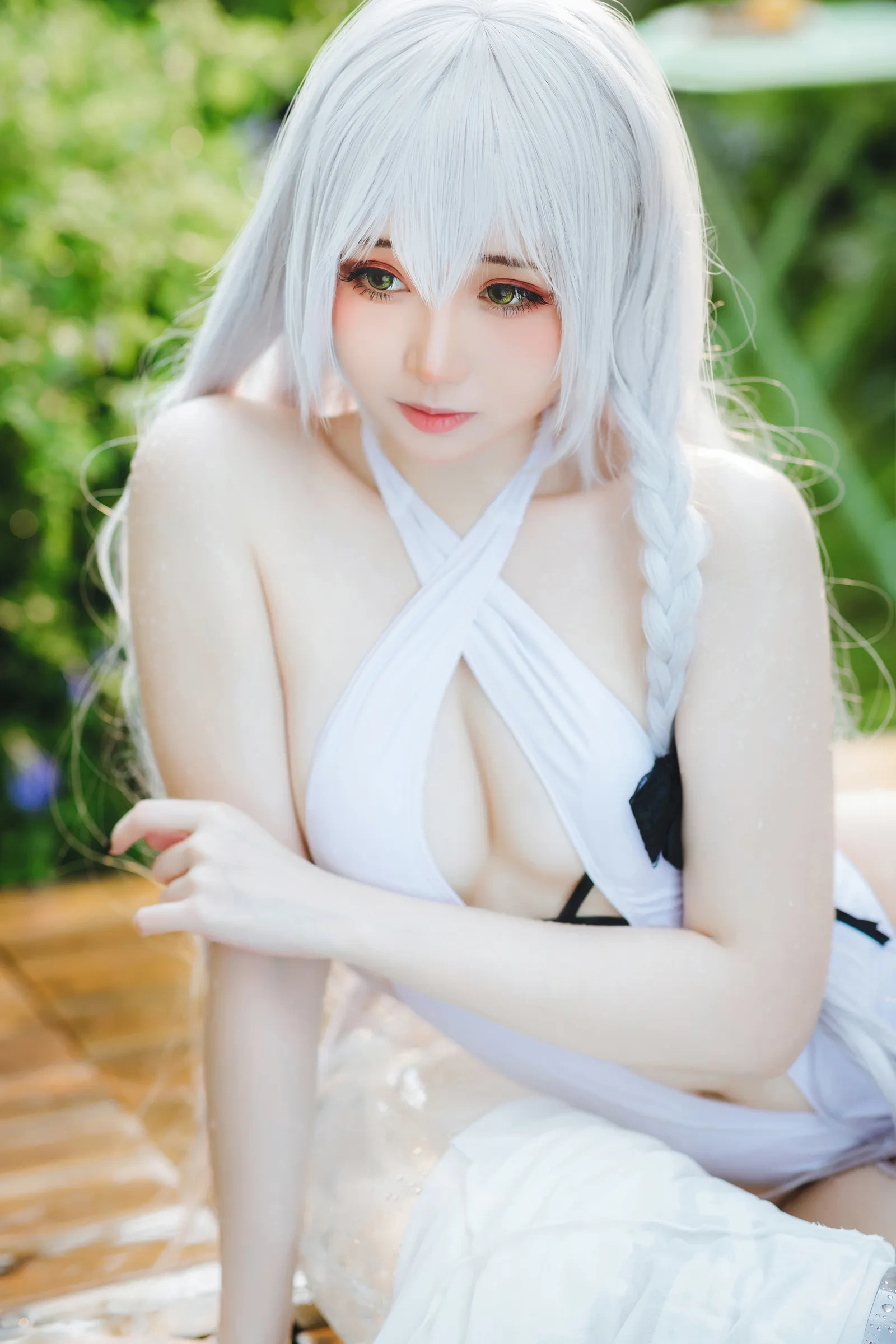 焖焖碳 – 舰长 碧蓝航线 赫敏 [29P] - 秀人网免费无水印在线套图写真