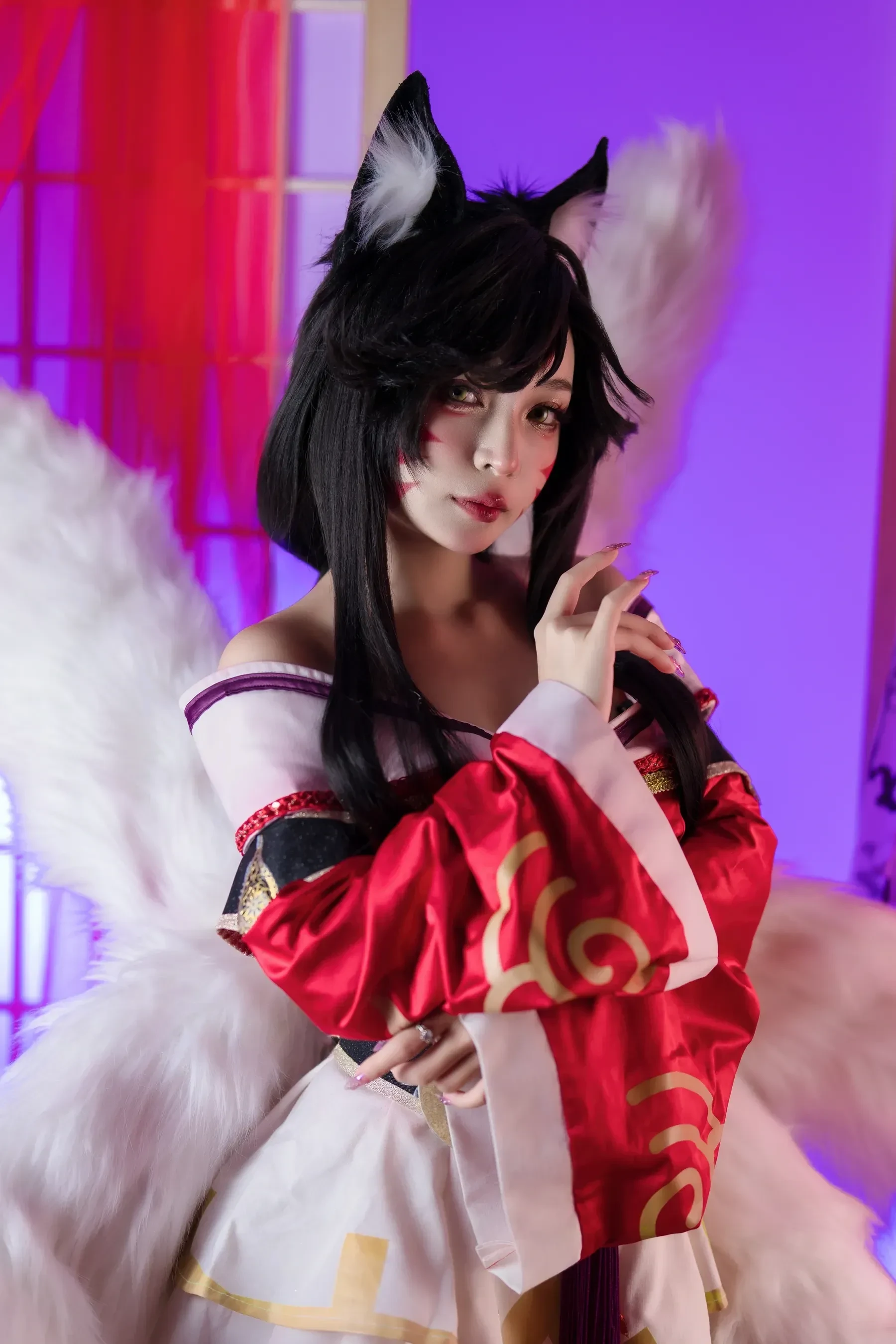Umeko J – Ahri – League of Legends [60P] - 秀人网免费无水印在线套图写真