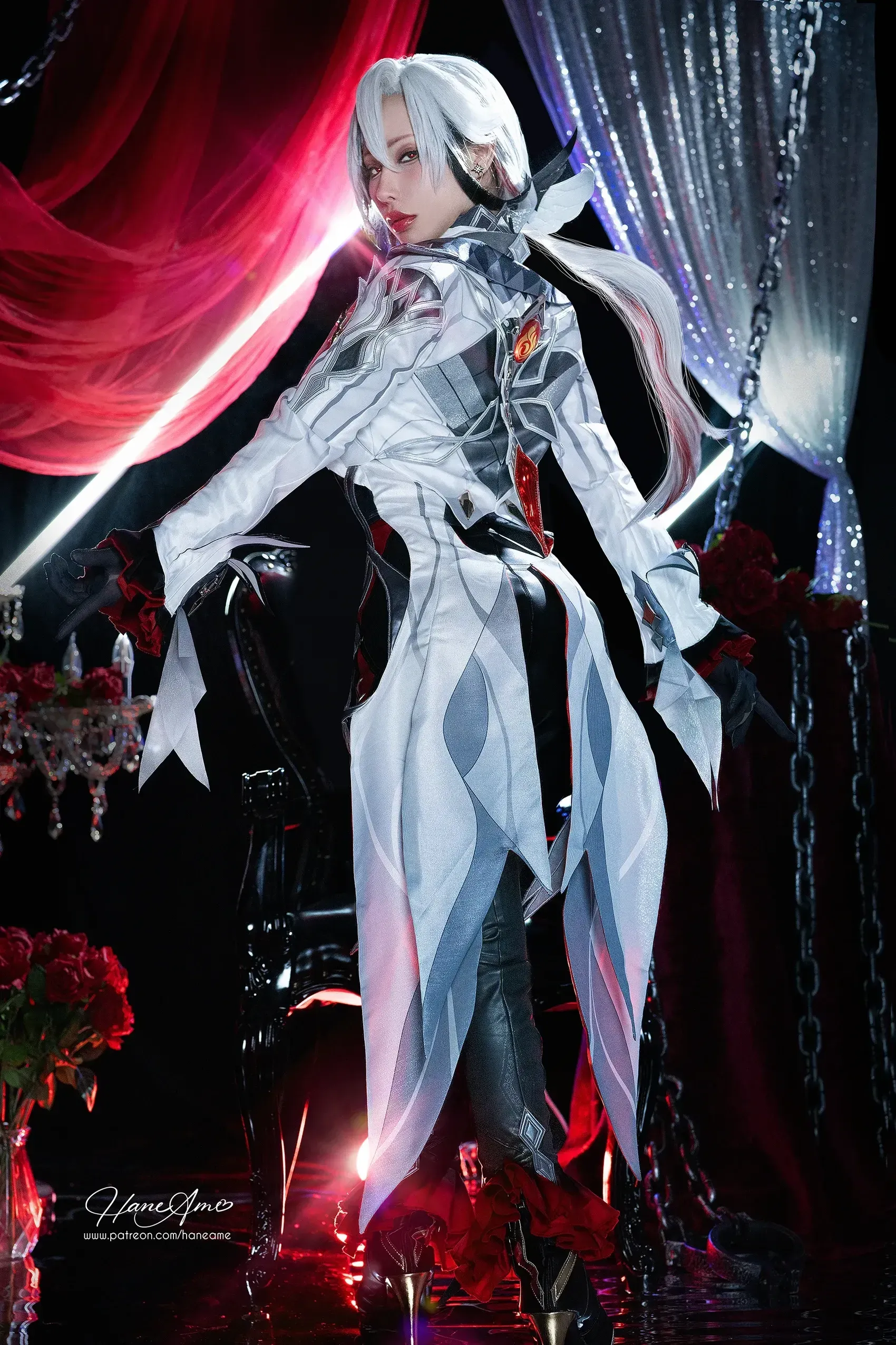 雨波_HaneAme – 原神 – 阿蕾奇诺 [35P] - 秀人网免费无水印在线套图写真