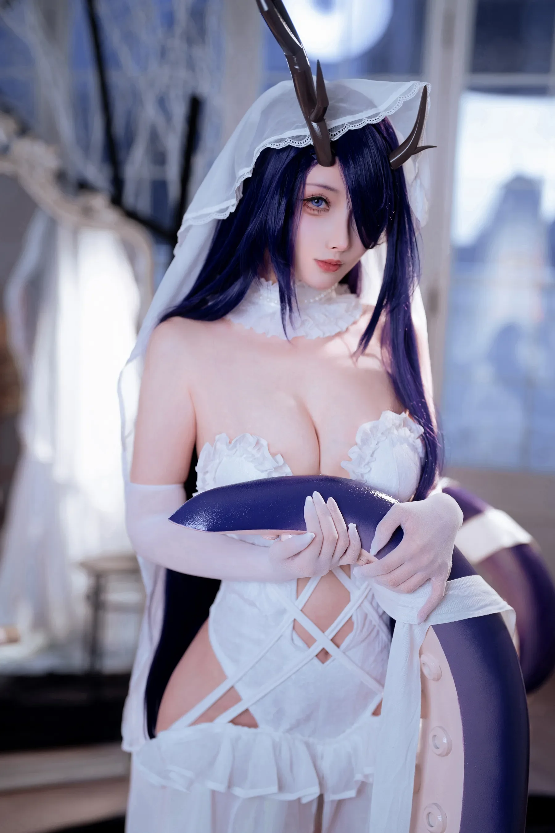 rioko凉凉子 – 碧蓝航线 金鹿号 [40P] - 秀人网免费无水印在线套图写真