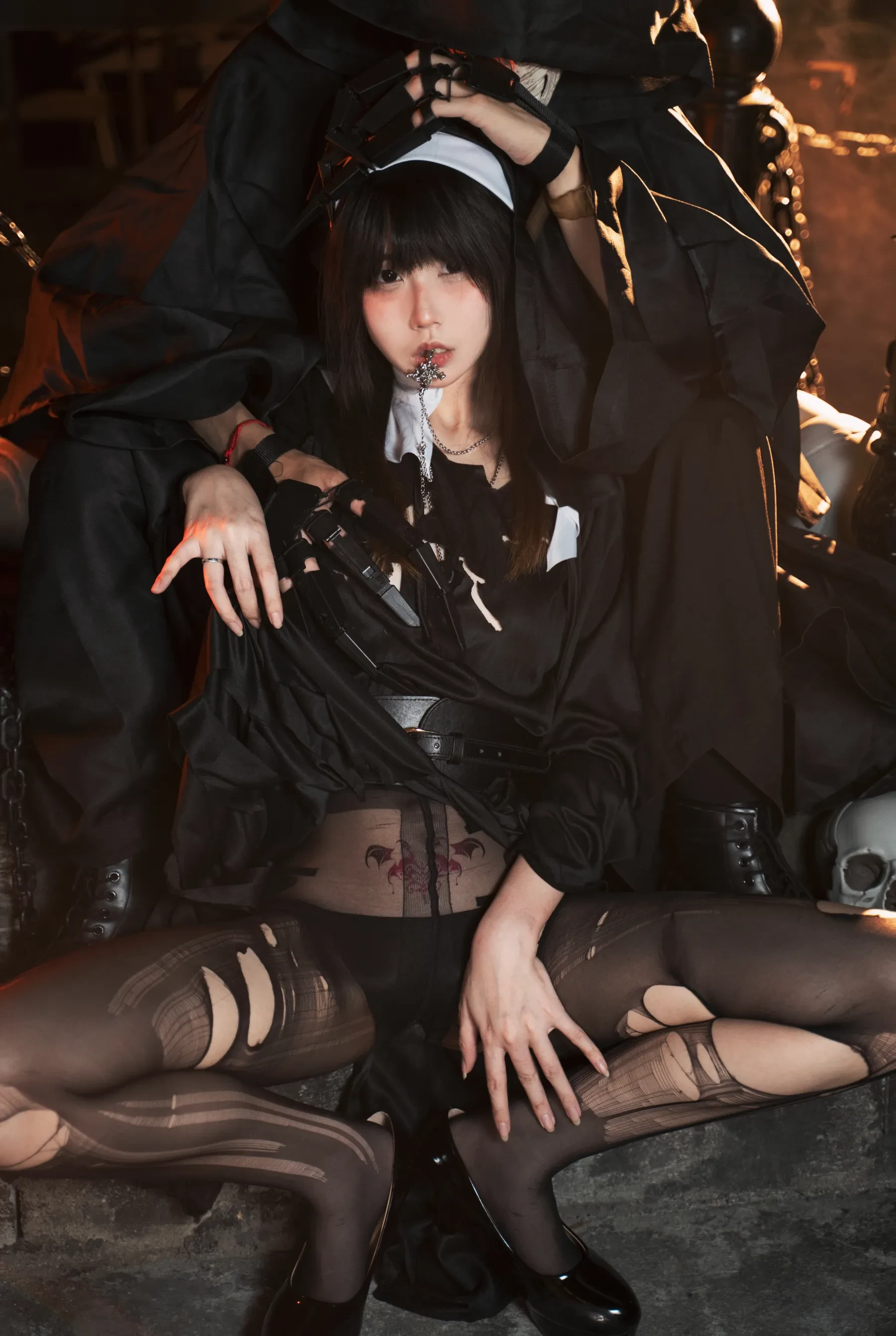 安曜曜 – 禁地修女 [40P] - 秀人网免费无水印在线套图写真