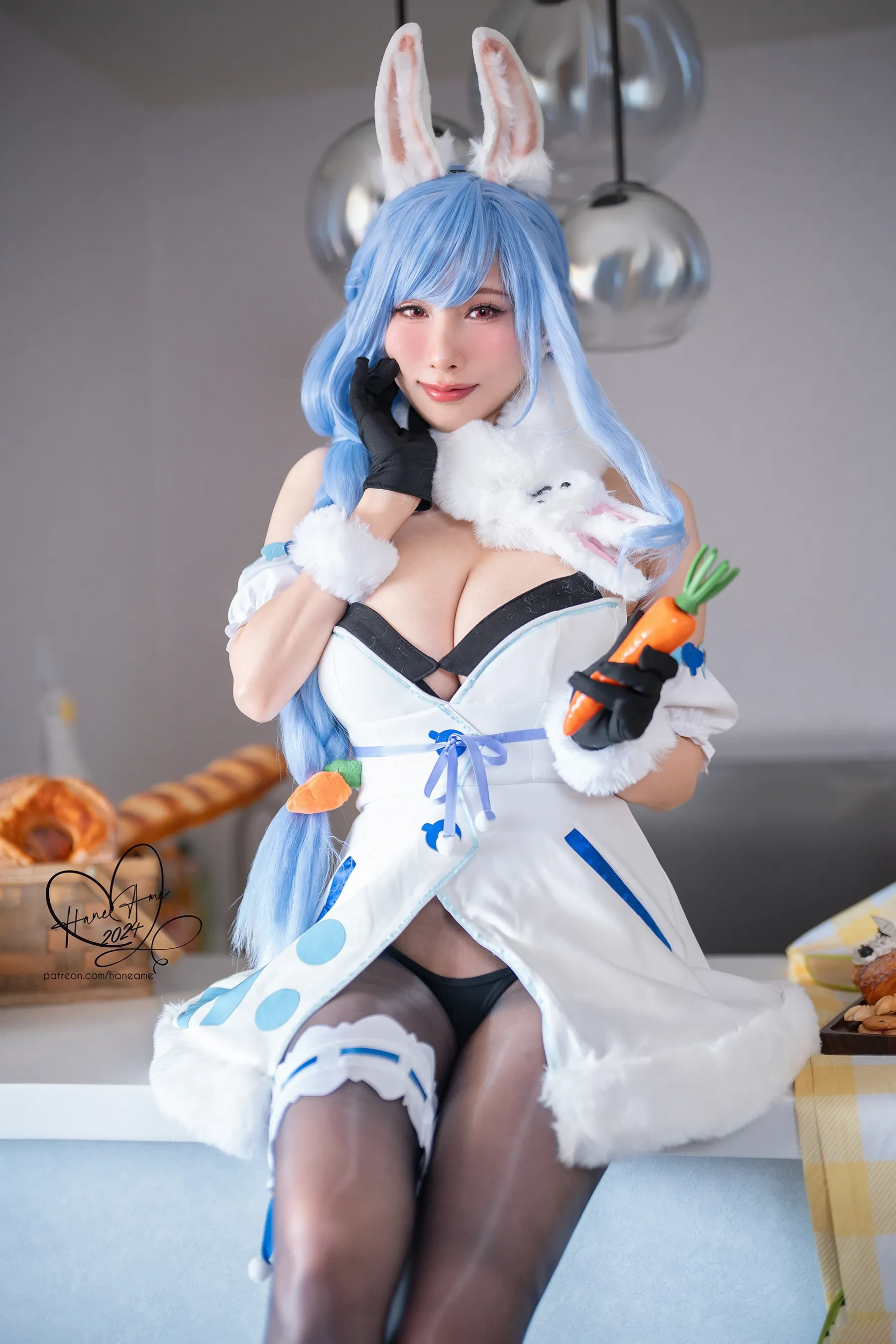 雨波_HaneAme – Hololive_Pekora 妈咪 [33P] - 秀人网免费无水印在线套图写真