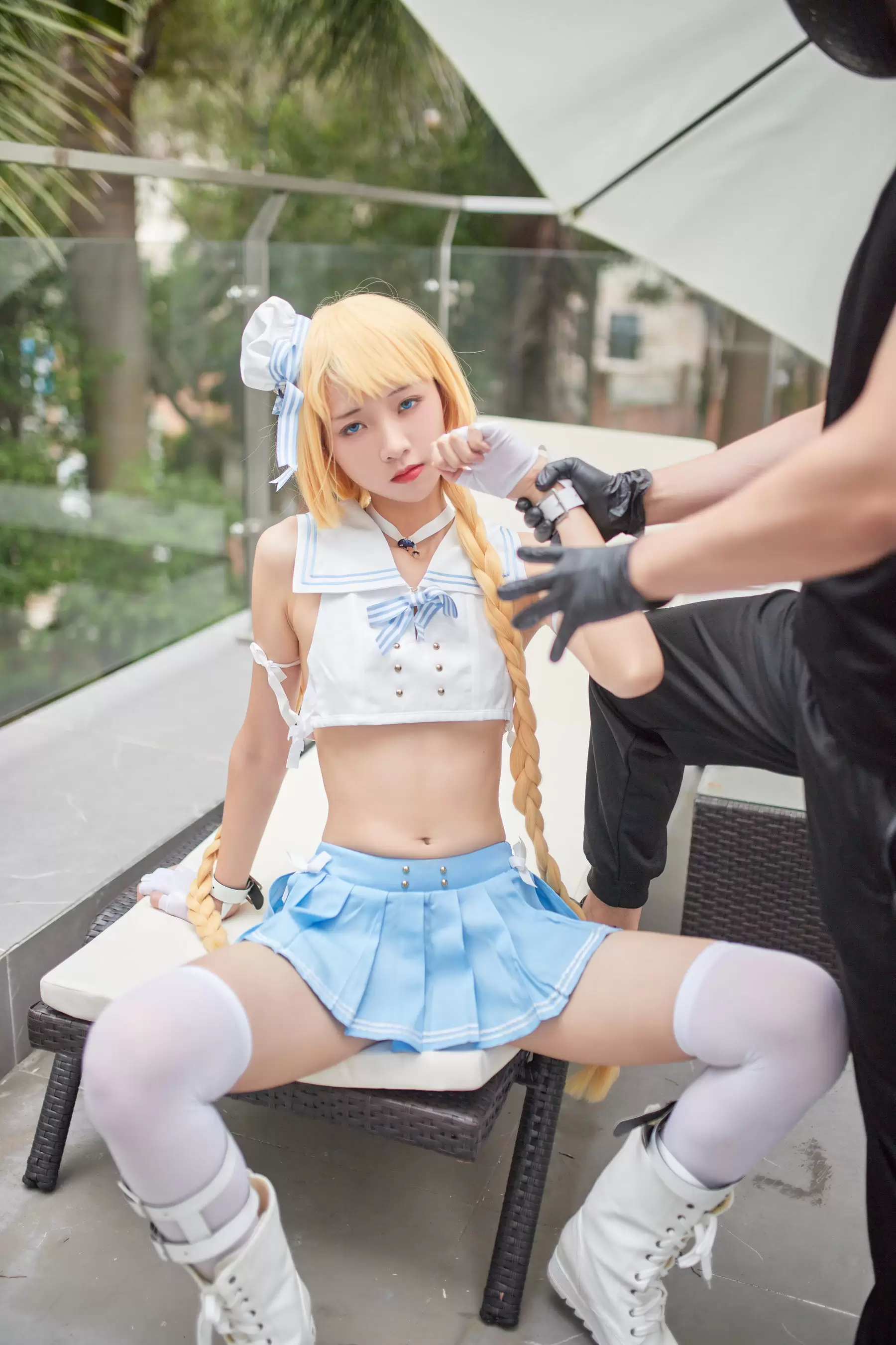 清纯妹子西瓜 – 舰队少女 兔女郎 [128P] - 秀人网免费无水印在线套图写真