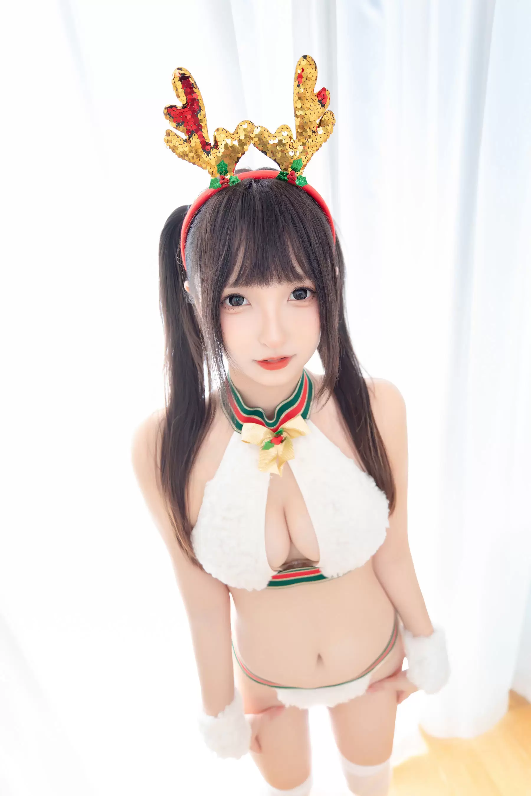 萝莉神楽板真冬之纯白祈愿 [75P] - 秀人网免费无水印在线套图写真