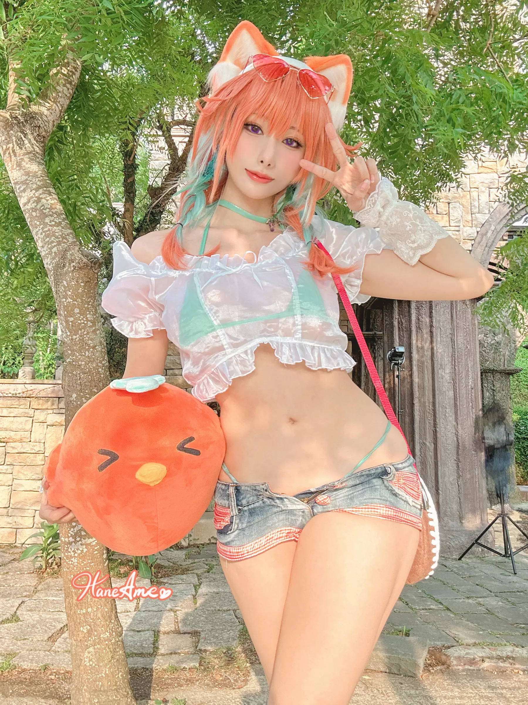 Hane Ame 雨波写真 – Hololive Takanashi Kiara 火雞旅遊 [35P] - 秀人网免费无水印在线套图写真