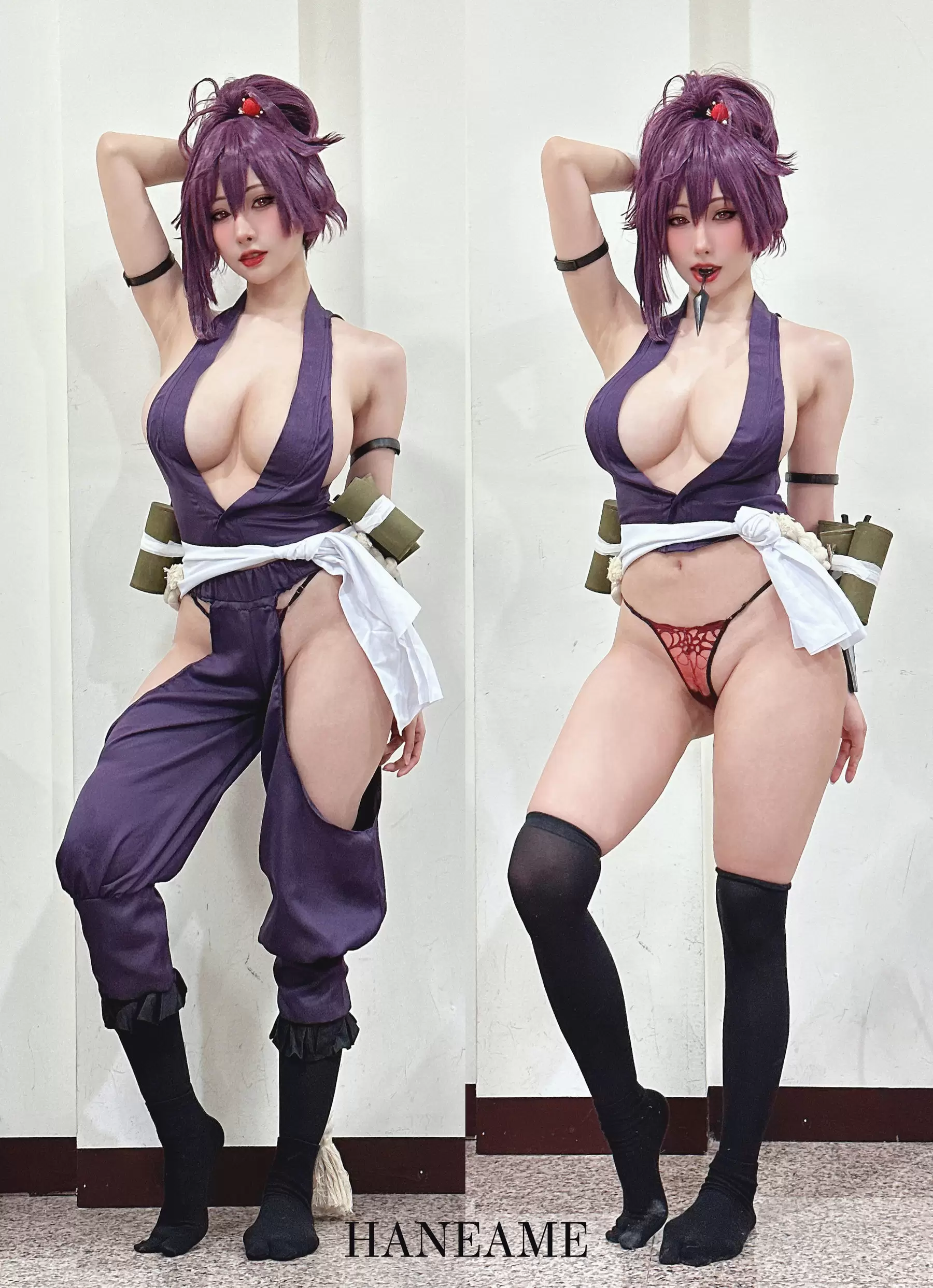 Hane Ame 雨波写真 – Hell's paradise 地獄樂-杠 [32P] - 秀人网免费无水印在线套图写真