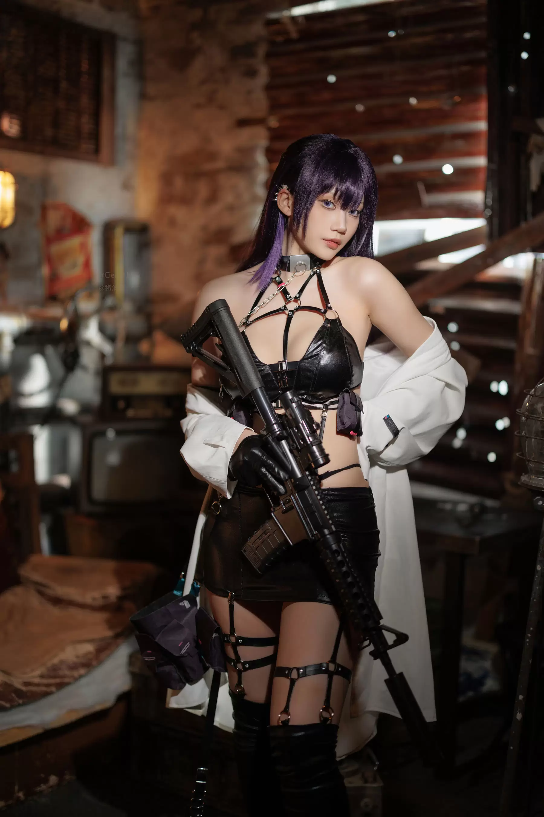 微博COS妹子Cien恩恩 – NIKKE胜利女神-米哈拉 [21P] - 秀人网免费无水印在线套图写真