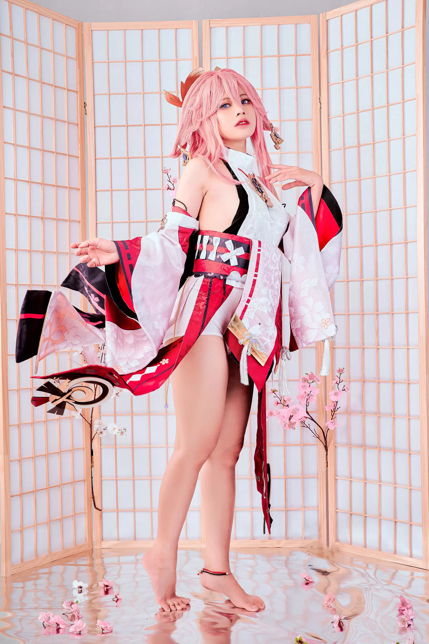 PingPing – Yae Miko [30P] - 秀人网免费无水印在线套图写真