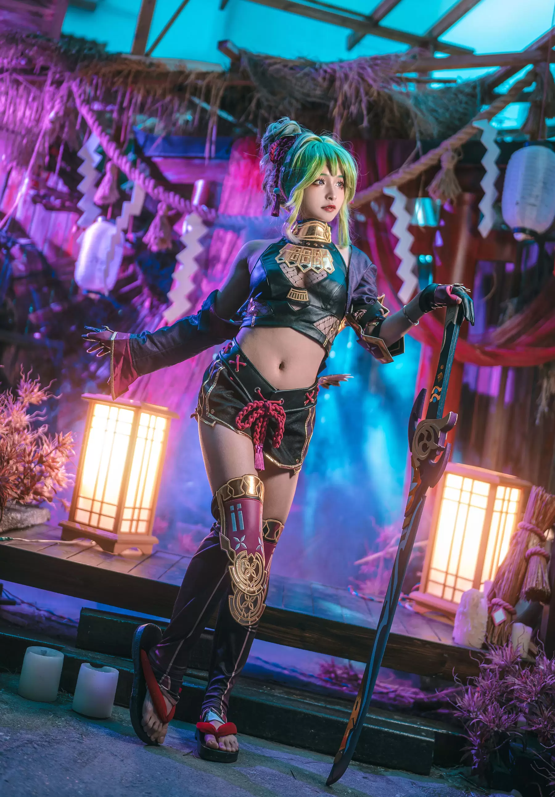 动漫博主九九八XY – 久岐忍 [12P] - 秀人网免费无水印在线套图写真