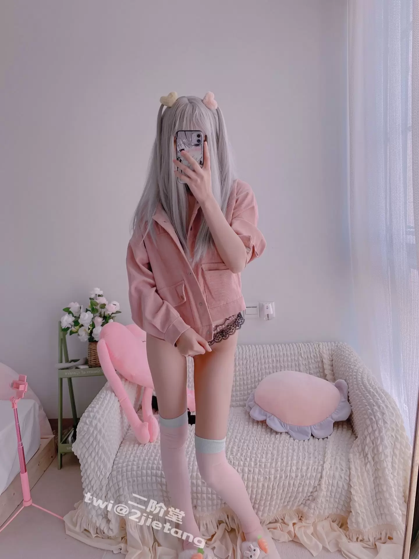 二阶堂 – 今天是粉色 [106P] - 秀人网免费无水印在线套图写真